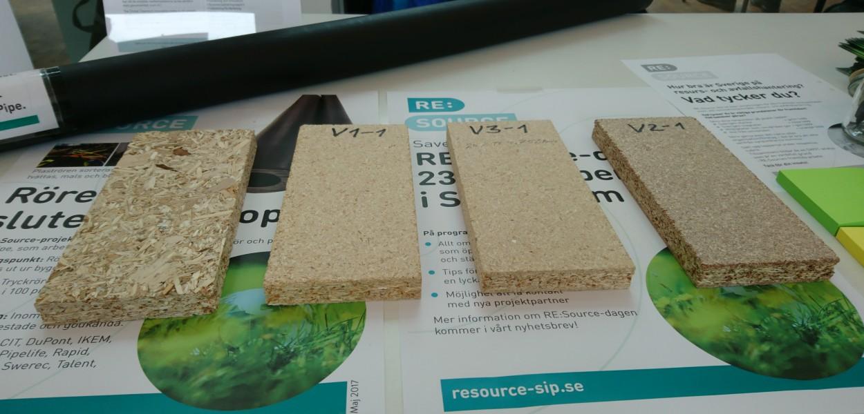 Framtidens miljövänliga spånplattor