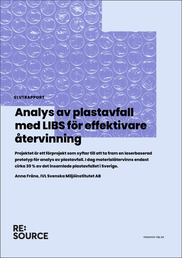 Analys av plastavfall med LIBS   
