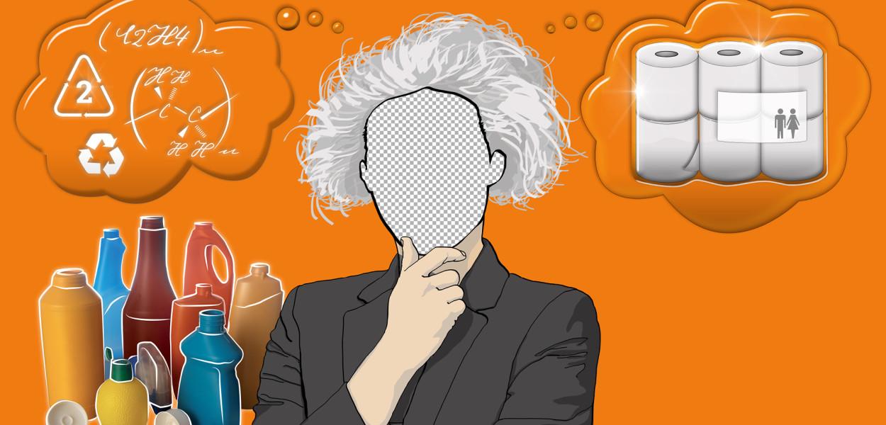 Är du en Einstein på återvunnen plast?